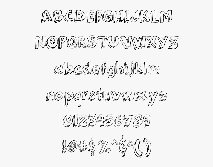 Clip Art Download Dumb D Handwriting, Transparent Clipart