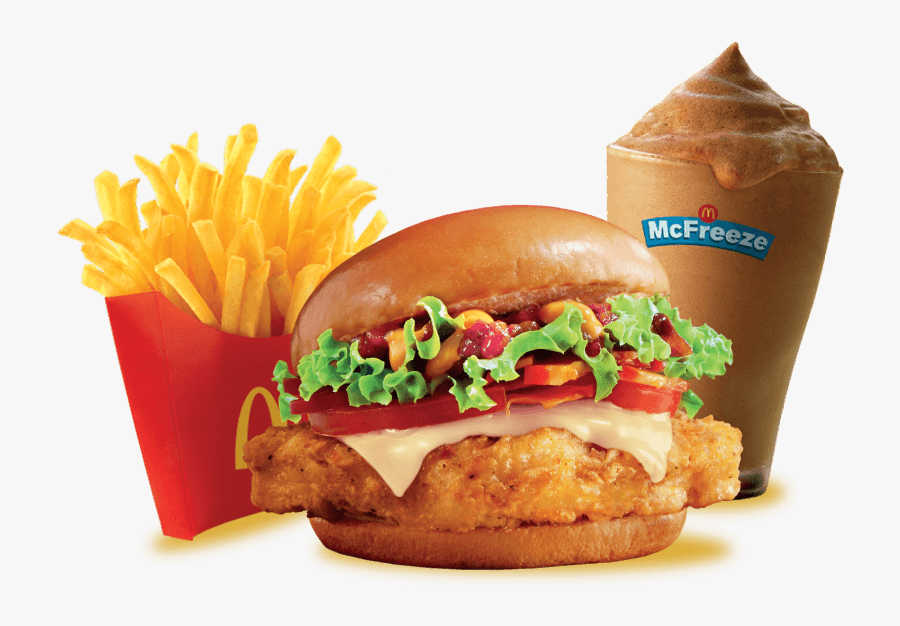 Hamburger And Fries Clipart, Transparent Clipart