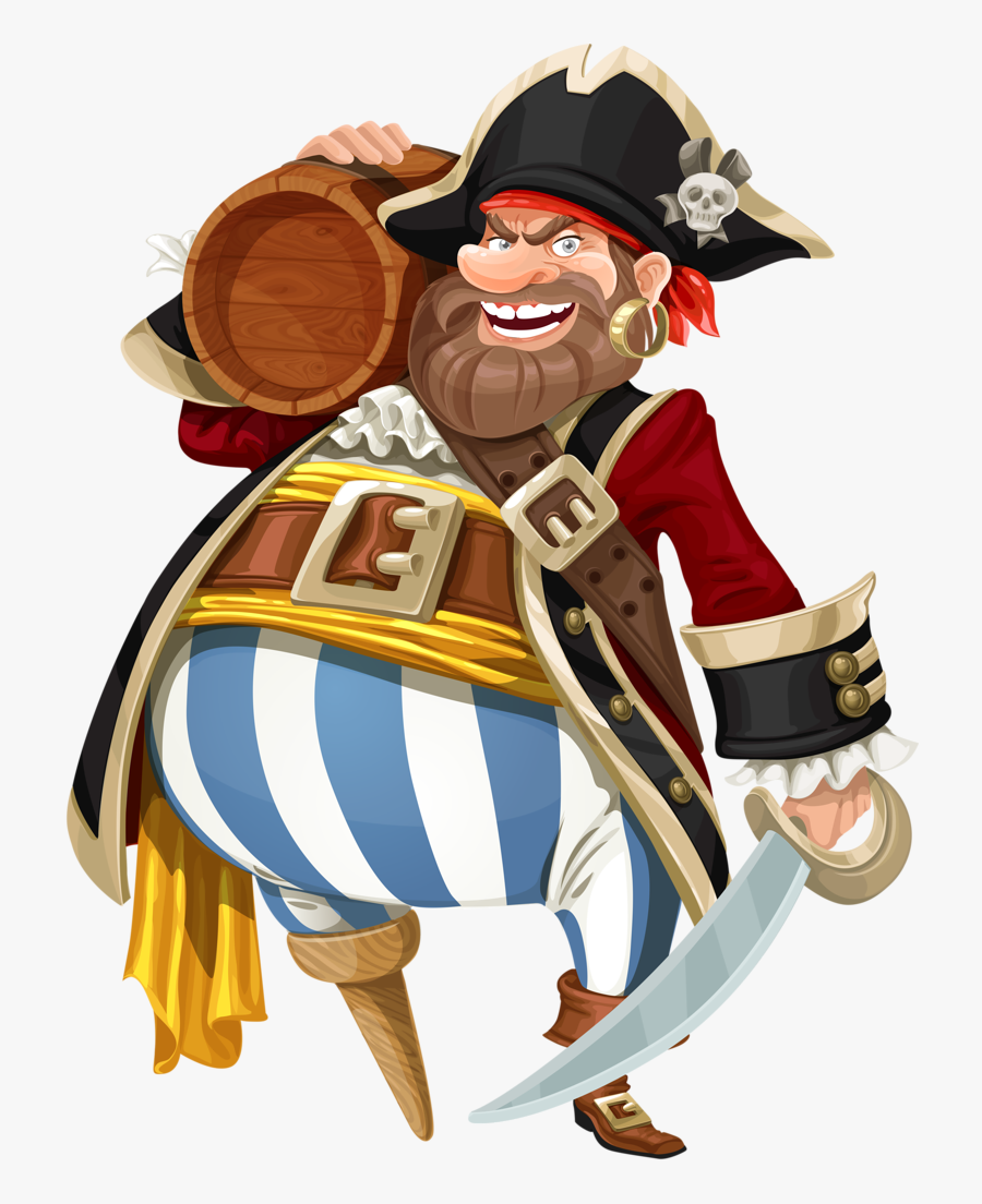 Pirate Face Clipart, Transparent Clipart