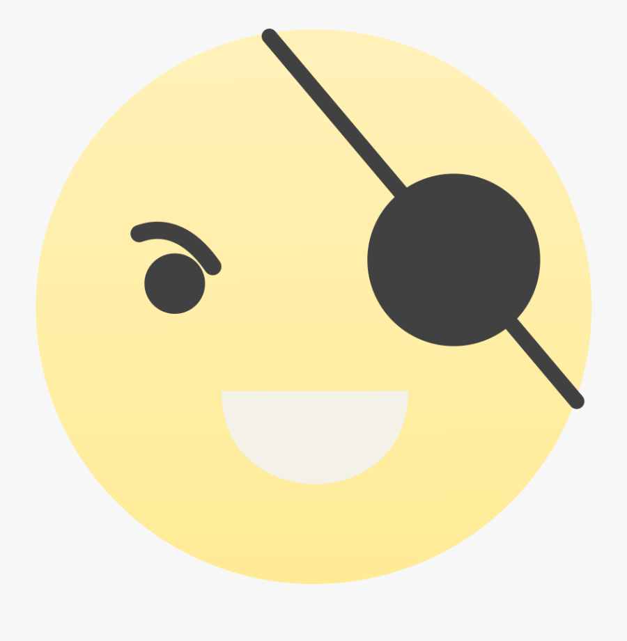 Transparent Pirate Face Png, Transparent Clipart