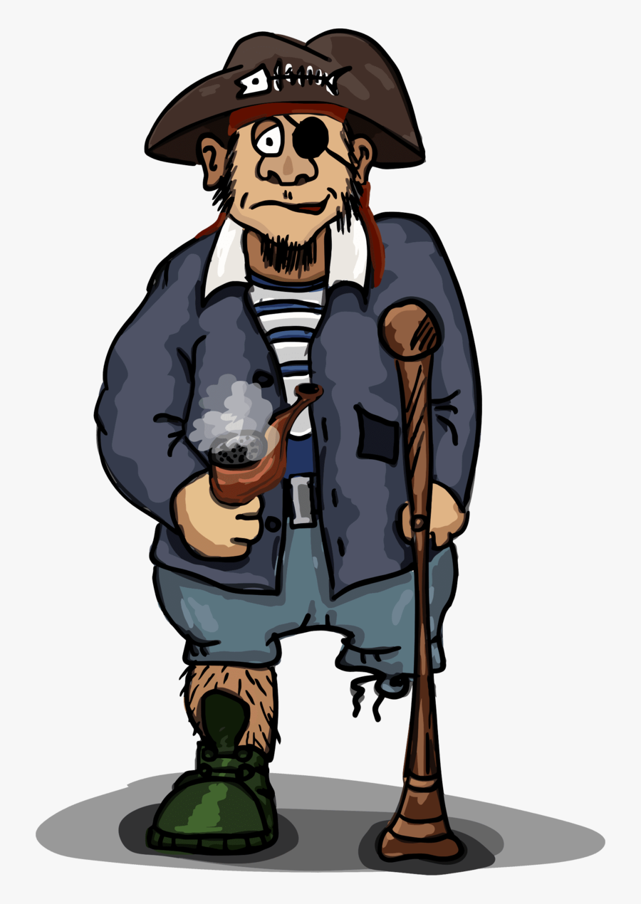 Pirate Face Clipart, Transparent Clipart