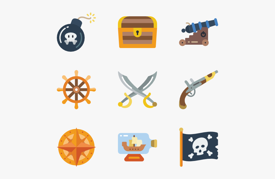 Scary Clipart Pirate, Transparent Clipart