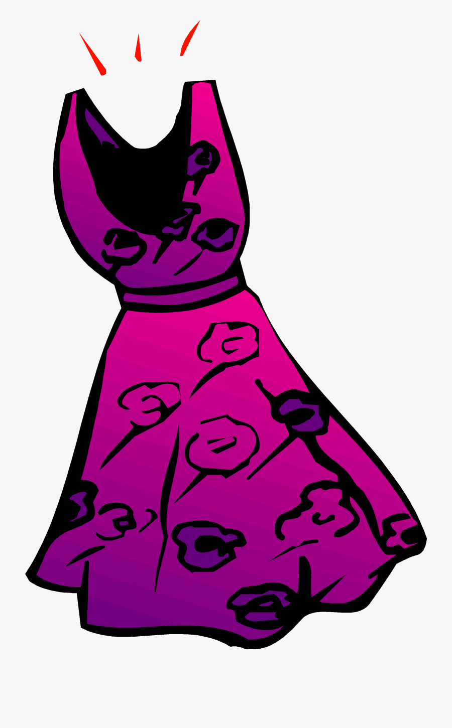 Tailored Shirt With Added Length And Often Belted, Transparent Clipart