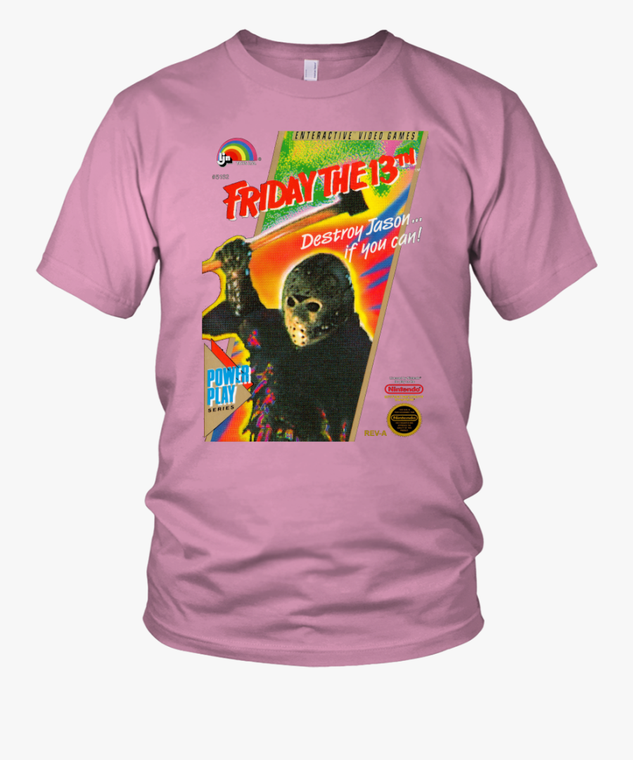 Friday The 13th Jason Voorhees Nintendo Retro Vintage, Transparent Clipart