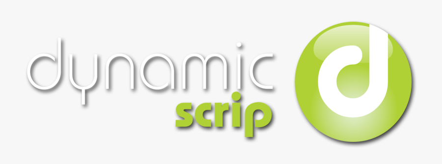 Dynamic Scrip Logo - Graphic Design, Transparent Clipart