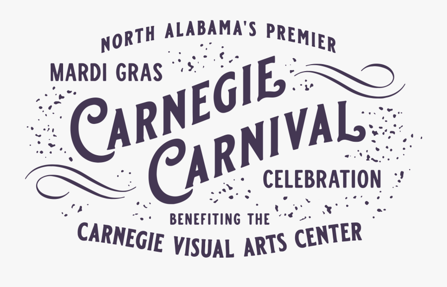North Alabama"s Premier Mardi Gras Celebration Benefiting - Carnival Font, Transparent Clipart