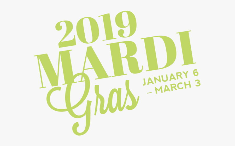 2019 Mardi Gras Logo - Adhira, Transparent Clipart