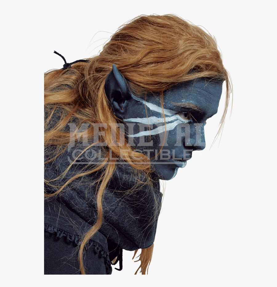 Epic Effect Dark Elf Ears Prosthetic - Dark Elf Ears, Transparent Clipart