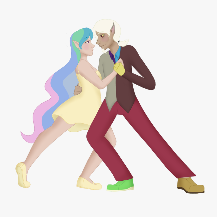 Elf Transparent Dancing - Cartoon, Transparent Clipart