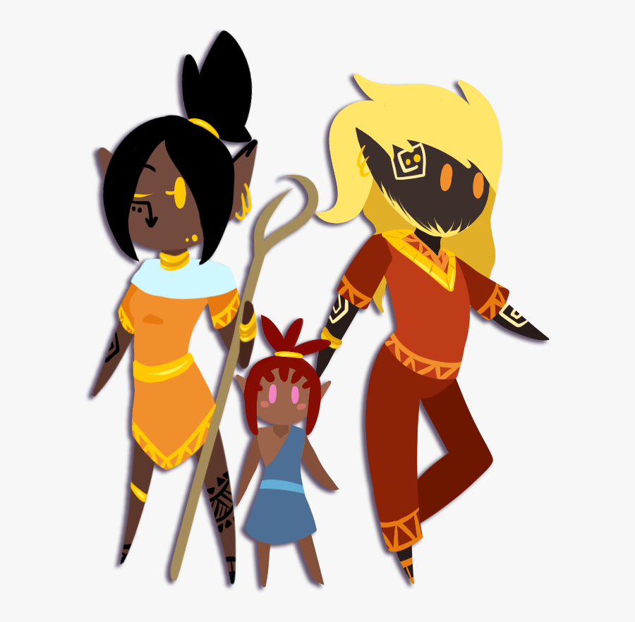 Darkelves - Cartoon, Transparent Clipart