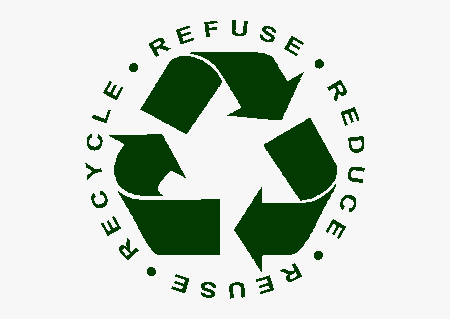 Refuse Reduce Reuse Recycle - Recycling Sign In Welsh, Transparent Clipart