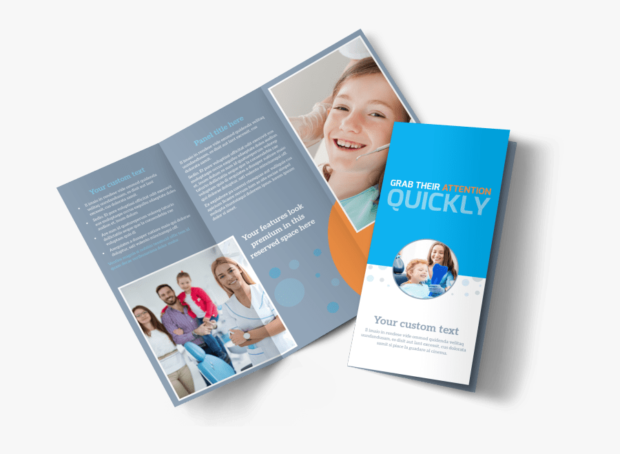 Tri Fold Brochure Web Design, Transparent Clipart