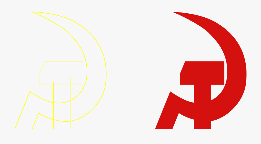 Hammer Clipart Sickle - Different Hammer And Sickle, Transparent Clipart