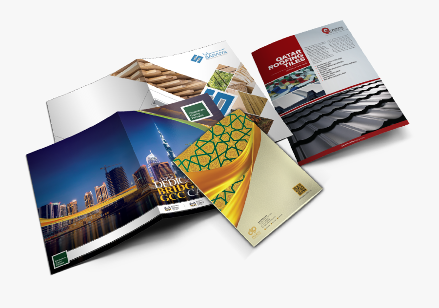 Clip Art Design Brochures - Pamphlet Dubai Brochure Design, Transparent Clipart