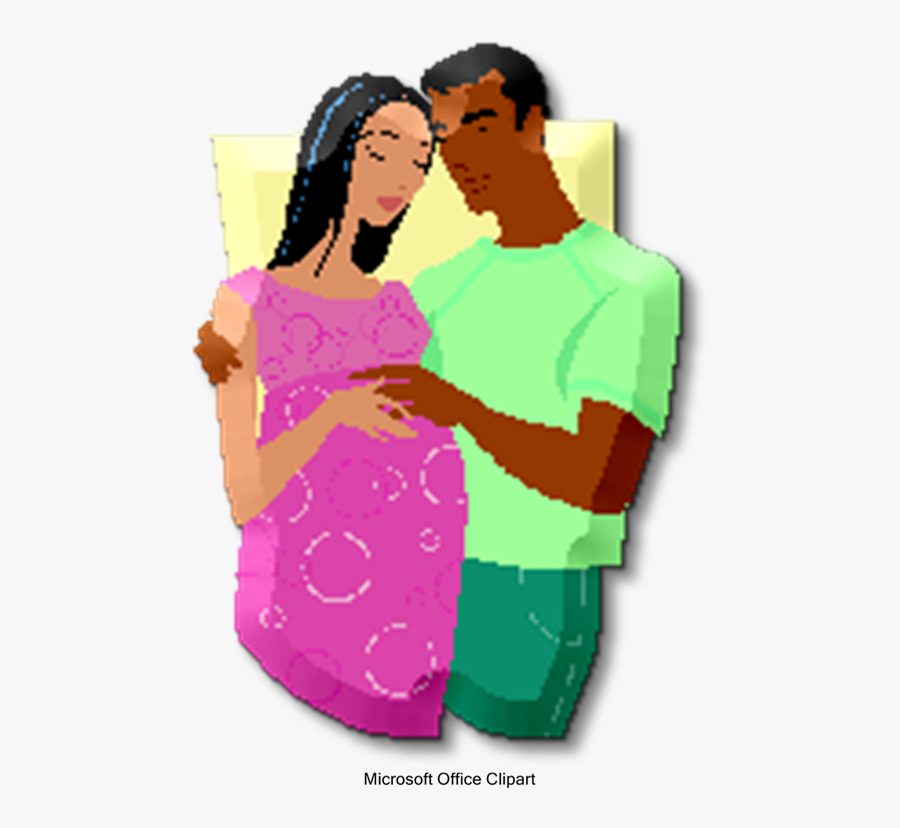 Transparent Risk Factors Clipart - Pregnant Woman With Sickle Cell, Transparent Clipart