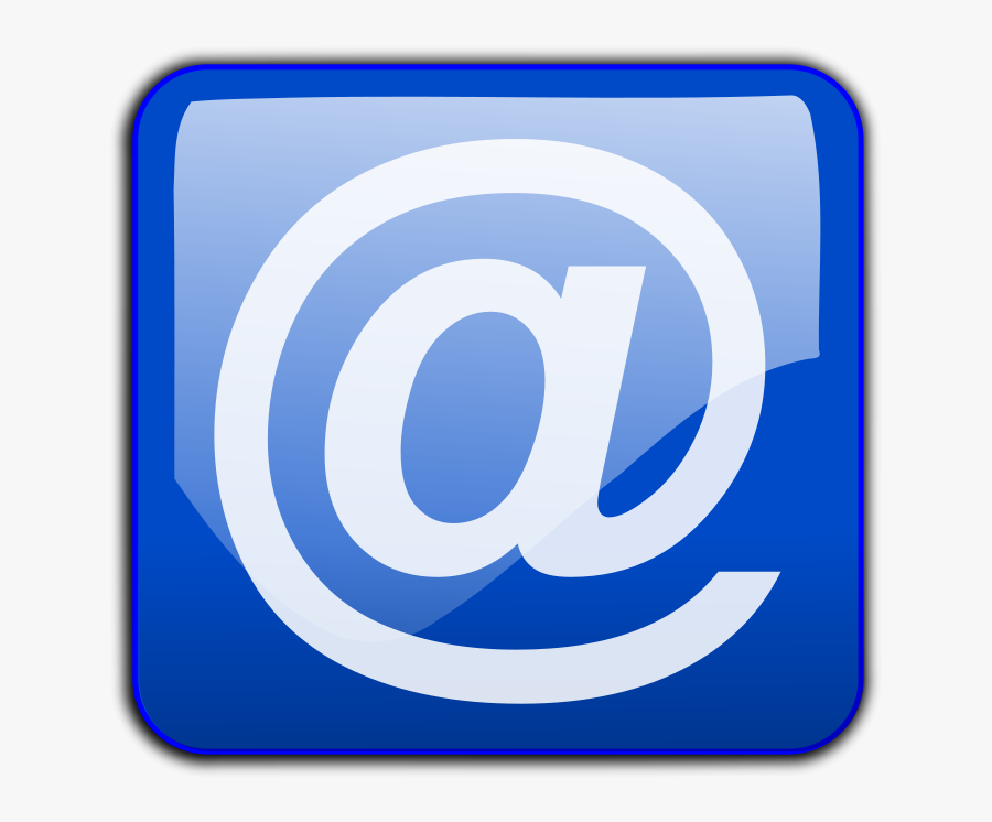 Email Button Vector Clip Art - Button Email, Transparent Clipart