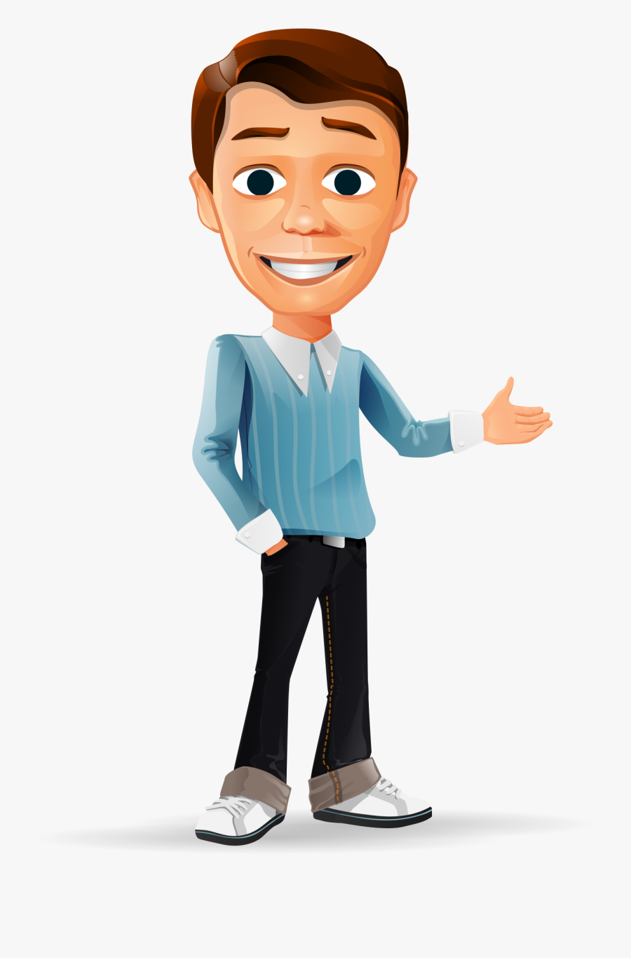 Bugs Bunny Cartoon Character Businessperson - Cartoon Person Transparent Background, Transparent Clipart