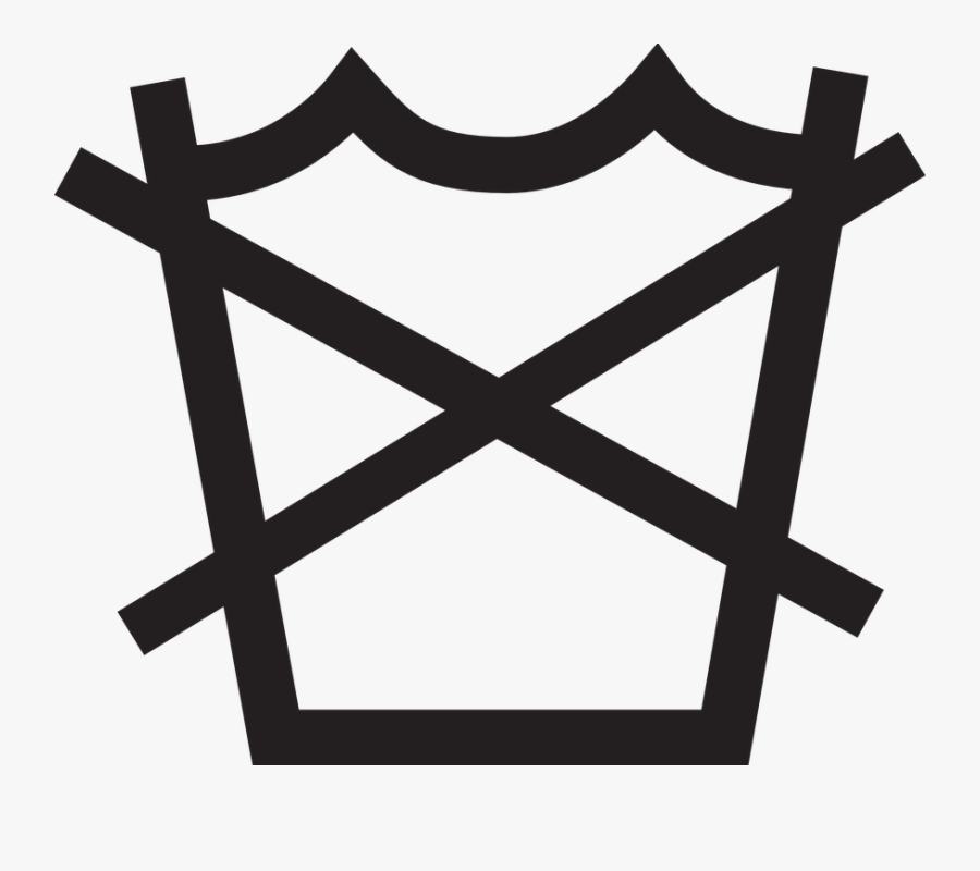 Type, Washing, Care, Instruction, Wash, Not, Apparel - No Machine Wash Logo, Transparent Clipart