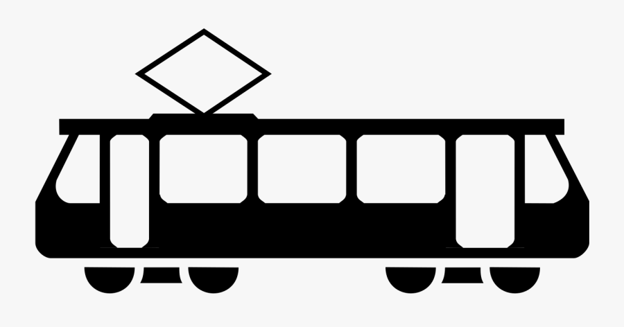 Tram Svg, Transparent Clipart