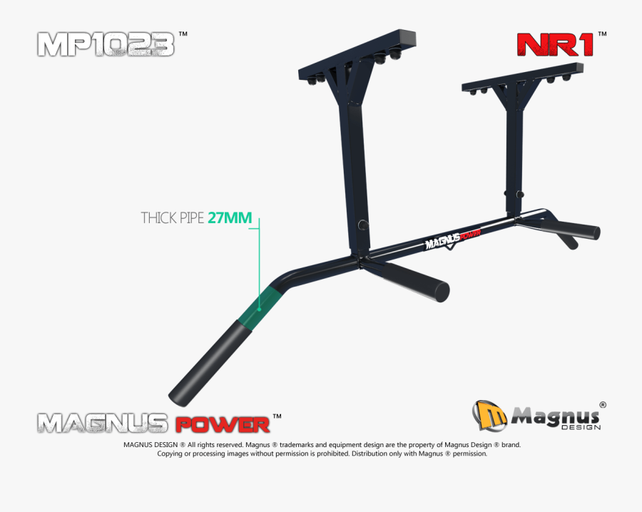 Bar For Ceiling Magnus - Pull Up Bar Wall Mounted Durable, Transparent Clipart