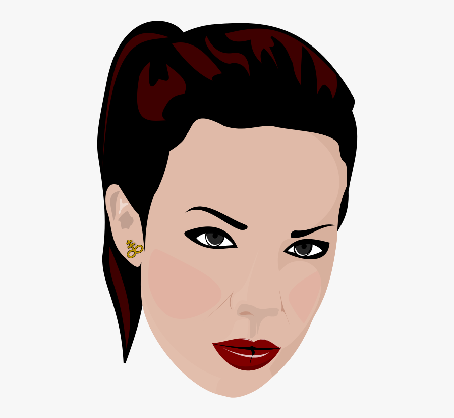 Tete De La Femme, Transparent Clipart