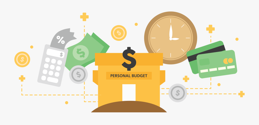 Budget And Debt, Transparent Clipart