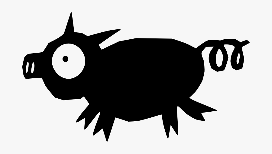 Pig Tail Clip Art, Transparent Clipart