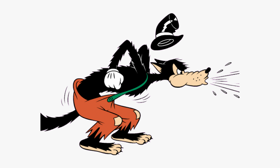 Three Little Pig Big Bad Wolf, Transparent Clipart