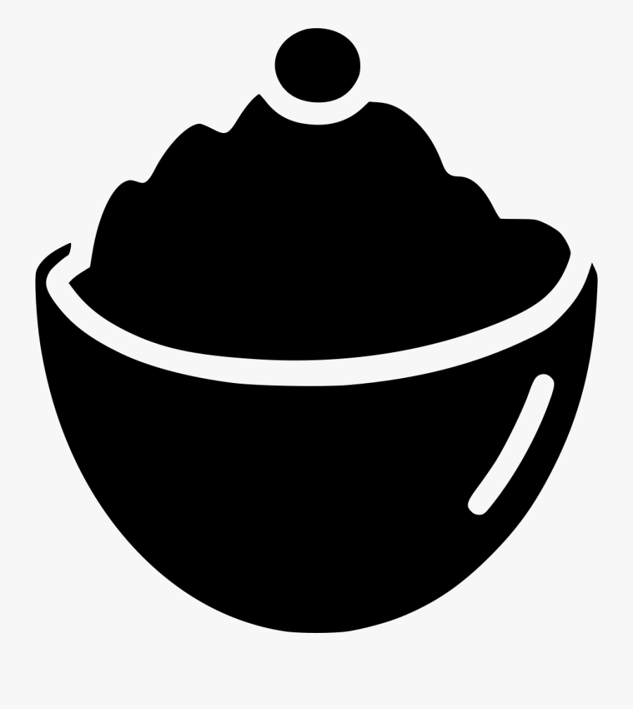 Ice Cream Sugar Bowl Treat - Ice Cream Bowl Svg, Transparent Clipart