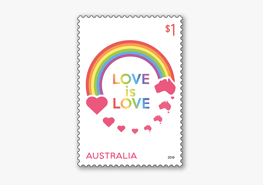 Marriage Equality Stamps Australia, Transparent Clipart