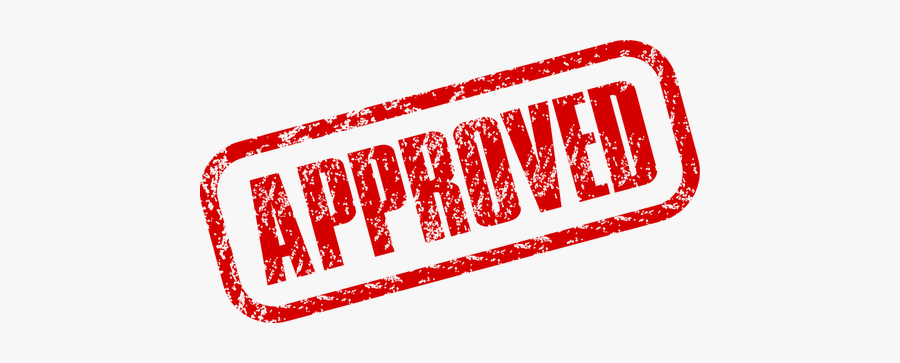 Vector Clip Art Of Approved Stamp - Approved Stamp Vector Png, Transparent Clipart