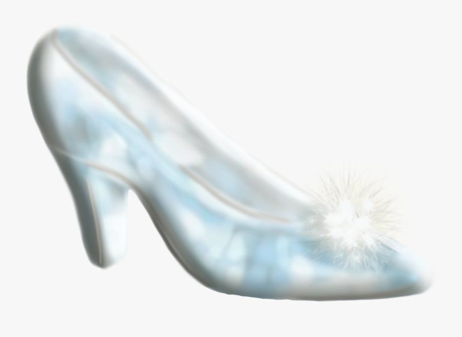 Blue Glass Slipper Png Download - Transparent Background Glass Slipper Png, Transparent Clipart