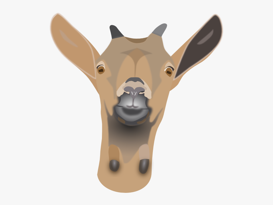 Goat Head, Transparent Clipart