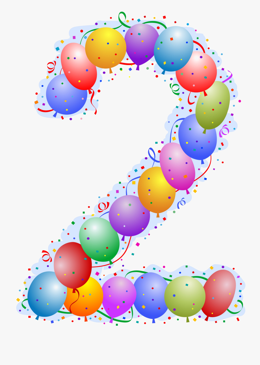 2 Number Png Clipart, Transparent Clipart