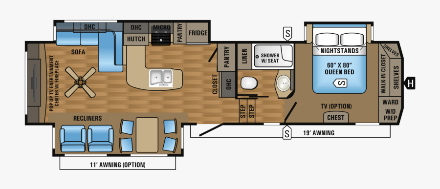 Jayco North Point 315rlts, Transparent Clipart