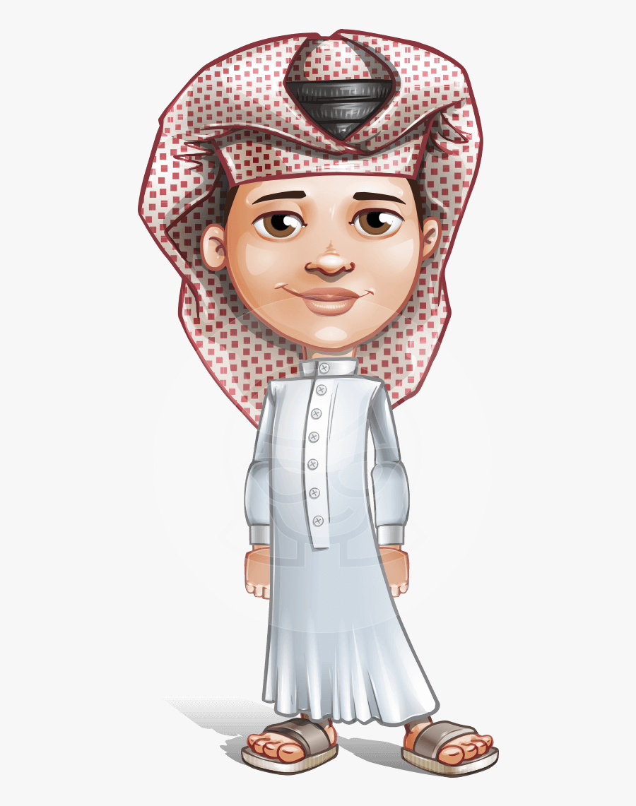 Arab Boy Cartoon Png, Transparent Clipart