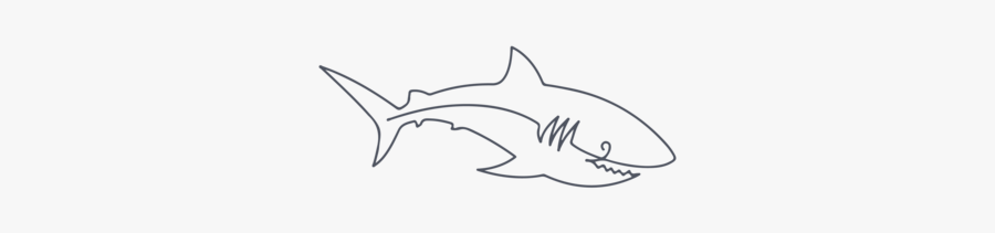 Shark, Transparent Clipart