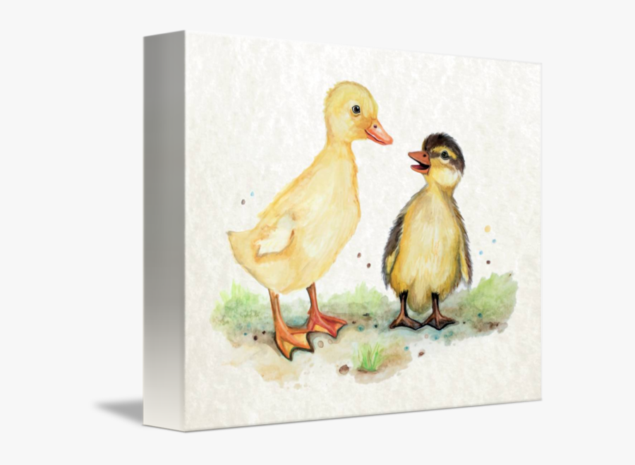 Transparent Duckling Png - Watercolor Duckling, Transparent Clipart