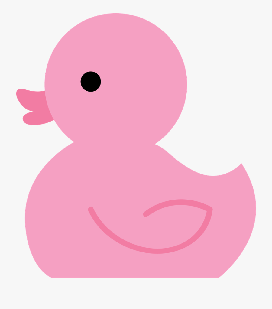 Pink Rubber Duck Clipart, Transparent Clipart