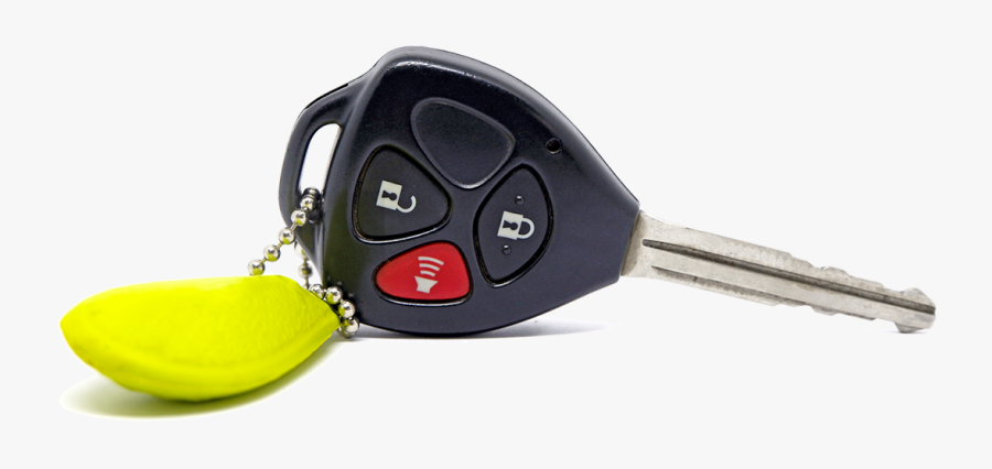 Picture Of Key Fob With Green Key Ring - Car Keys Png, Transparent Clipart