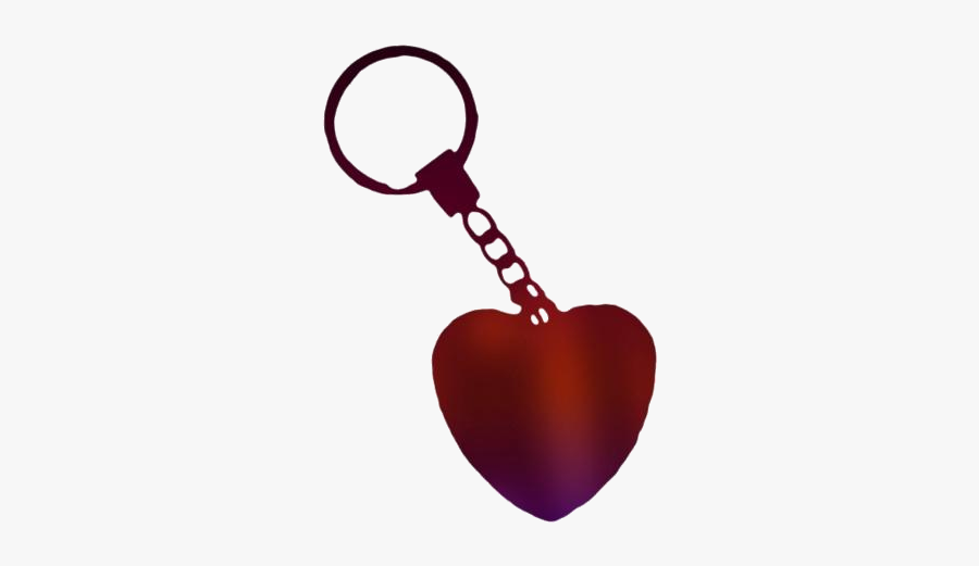 Heart Keychain Png Transparent Image For Download - Heart, Transparent Clipart