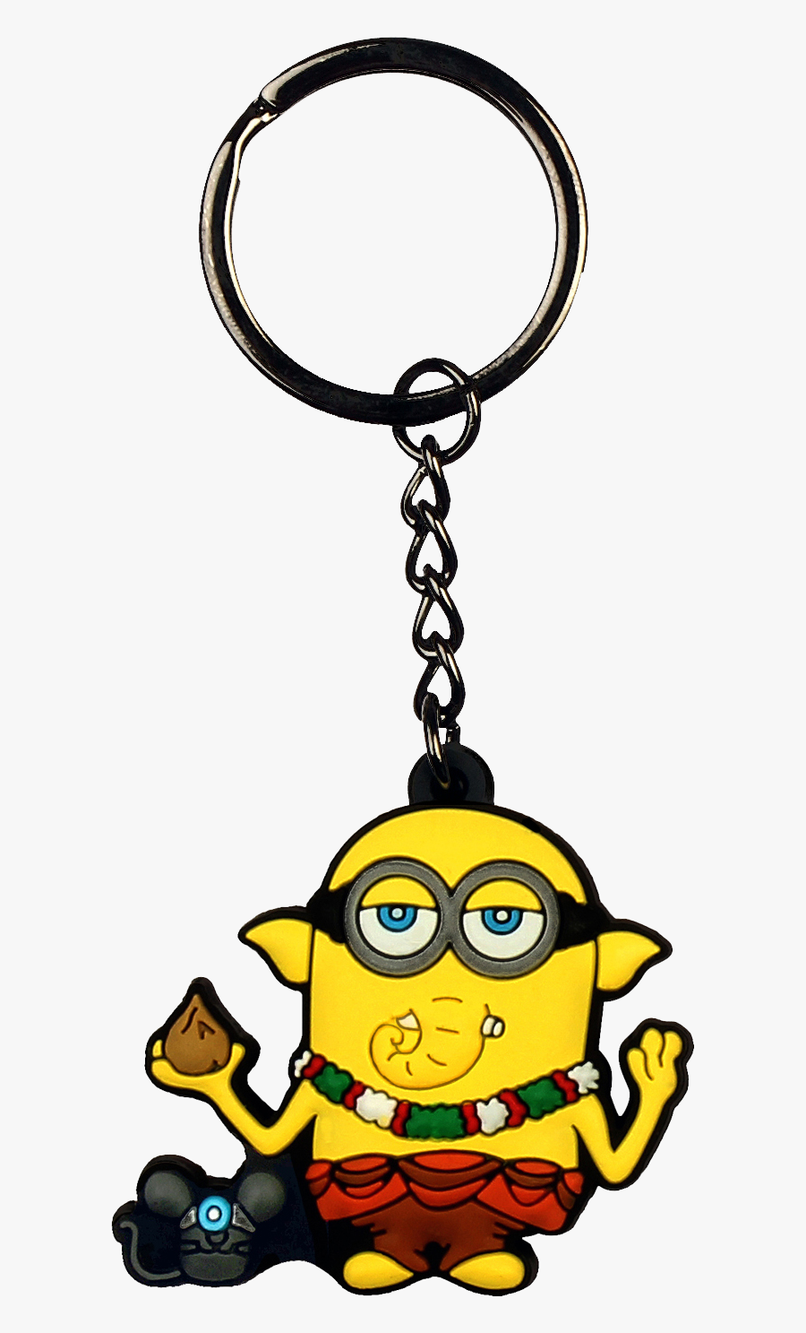 Keychain Combo - Minion In Ganesha, Transparent Clipart