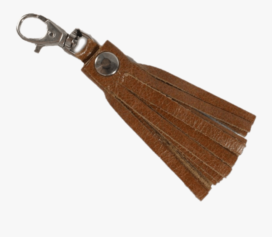 Leather Tassel Key Ring - Leather, Transparent Clipart