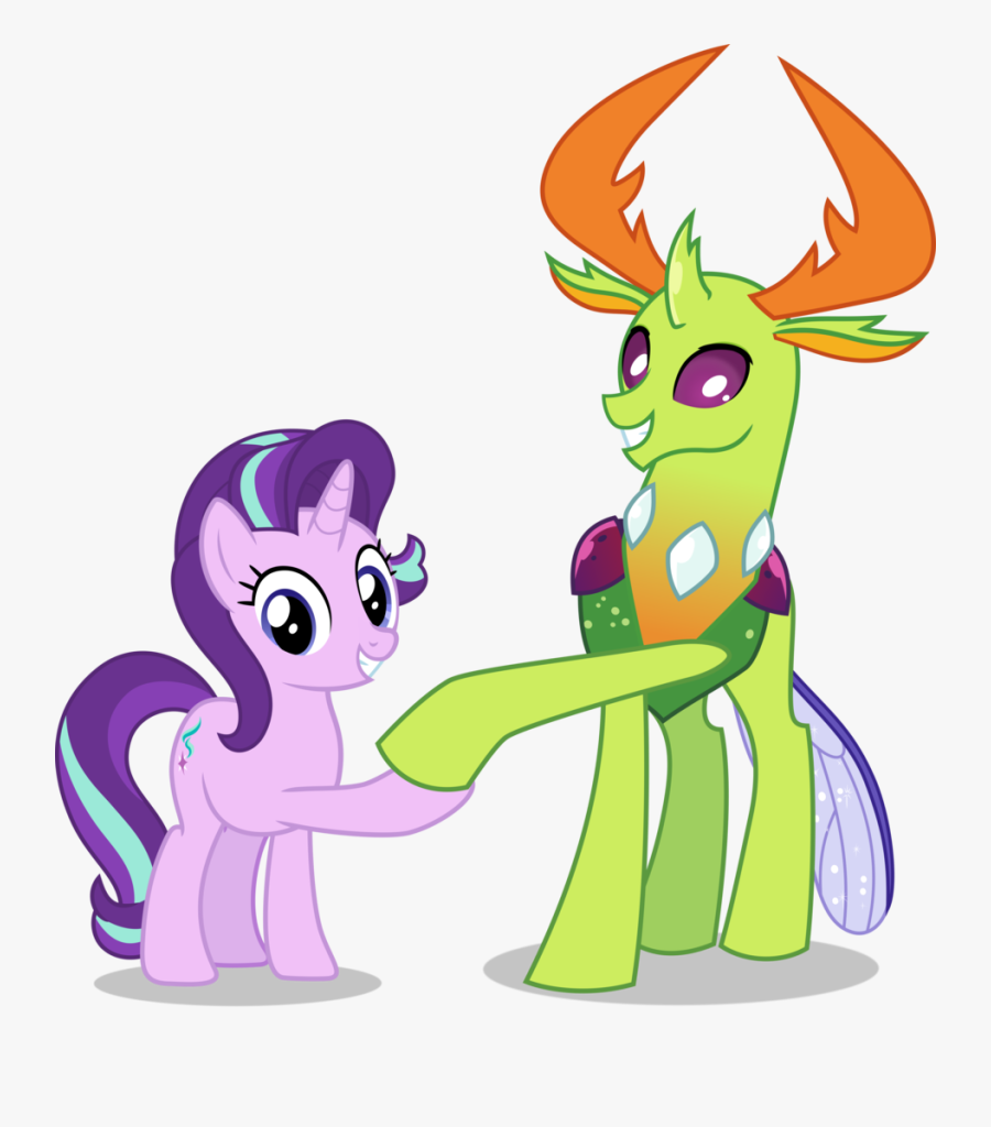 Clip Art Absurd Res Artist - Mlp Starlight X Thorax, Transparent Clipart