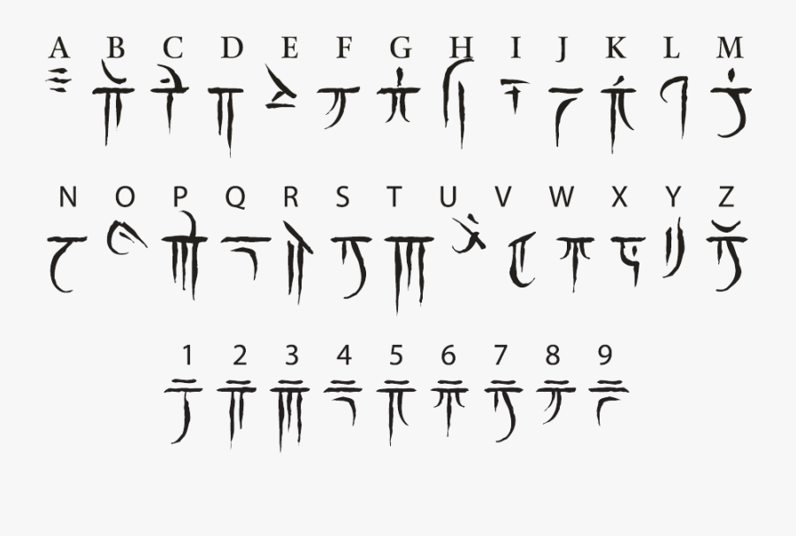 Clip Art Draconic Dragons Fandom Powered - D&d Draconic Language, Transparent Clipart