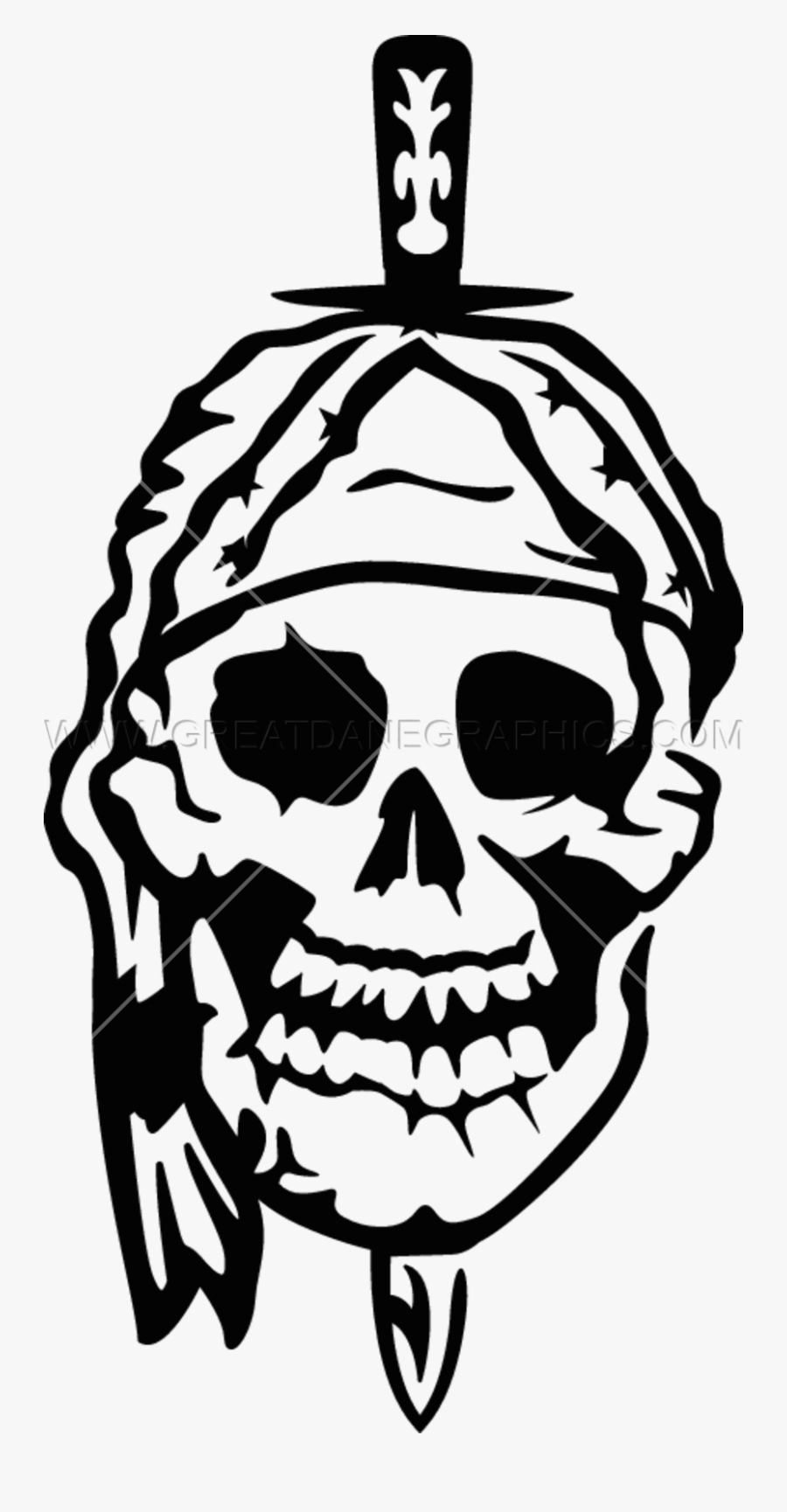 Skulls Transparent Rebel - Work Of Art, Transparent Clipart