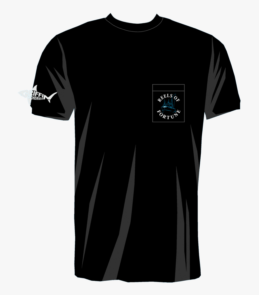 Boat Logo Short Sleeve T-shirt With Pocket - Active Shirt, Transparent Clipart