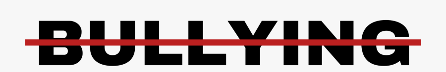 Bullying Nobullies Ftestickers Freetoedit - Stencil, Transparent Clipart