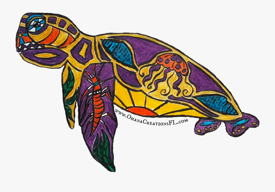 Kemp's Ridley Sea Turtle, Transparent Clipart