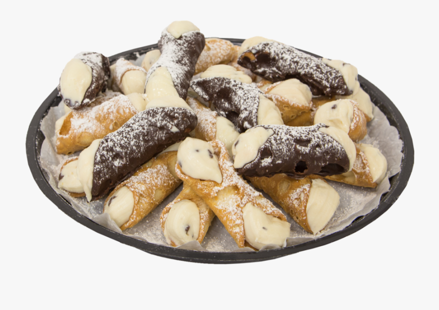 Clip Art Carlo S Bakery Specialty - Tray Of Cannolis, Transparent Clipart
